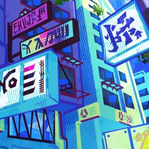 Splatsville Print