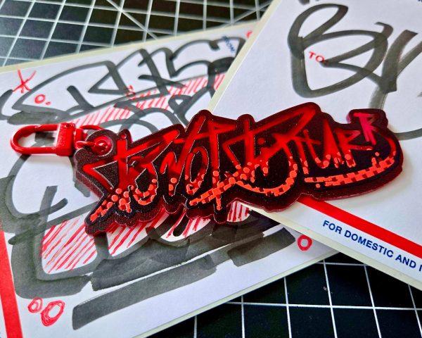 Do Not Disturb Graffiti Charm