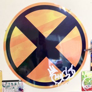 Railroad Sticker Poster