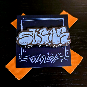 Sugar Element Enamel Pin