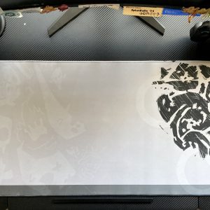 Battle Time Deskmat (WHITE)
